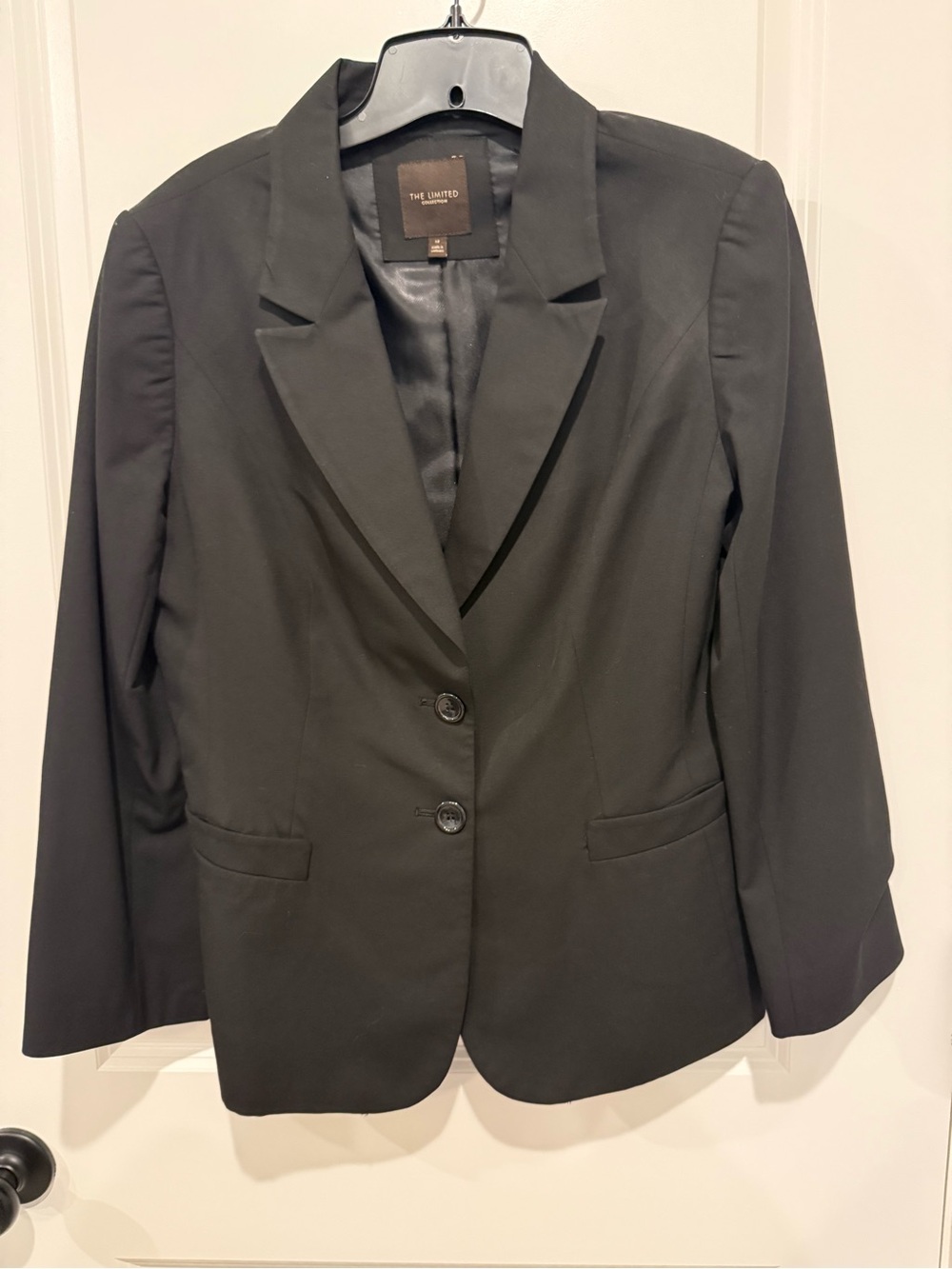 The Limited Black Tailored Two-Button Women's Suit Size 12